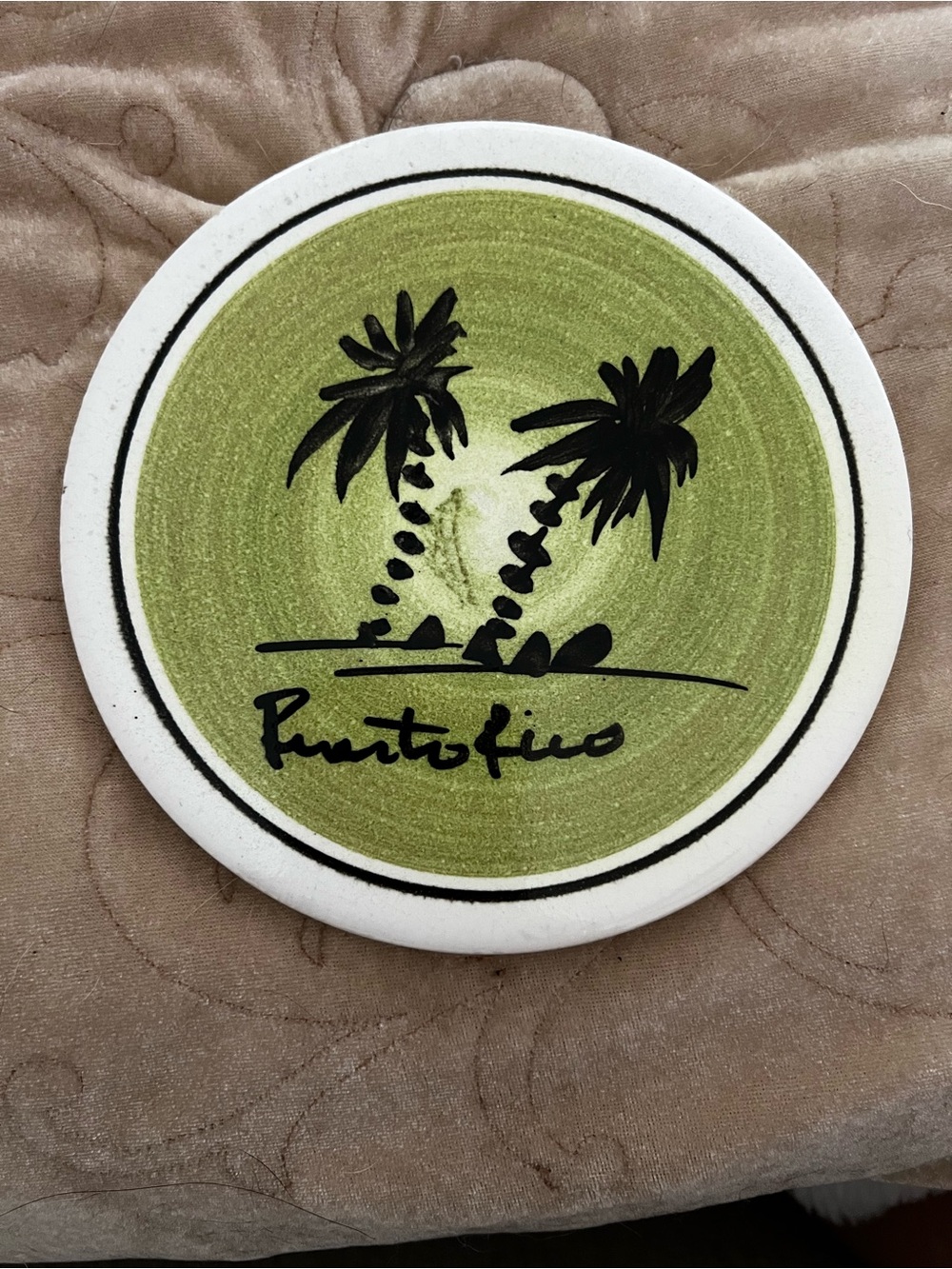 Vintage Los Bohíos ceramic trivot